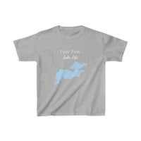 Paw Paw Lake Life - Kids Heavy Cotton Tee - Michigan Lake