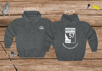 Highway 57 North - Highway to my Happy Place - Priest Lake Hoodie Sweatshirt - Idaho Lake