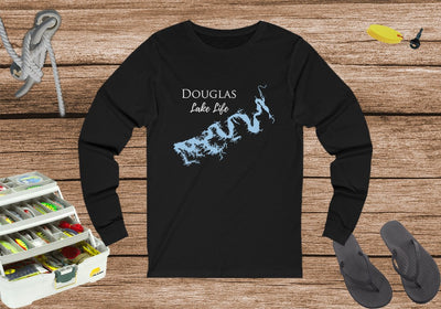 Douglas Lake Life Unisex Cotton Jersey Long Sleeve Tee - Tennessee Lake