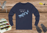 Douglas Lake Life Unisex Cotton Jersey Long Sleeve Tee - Tennessee Lake