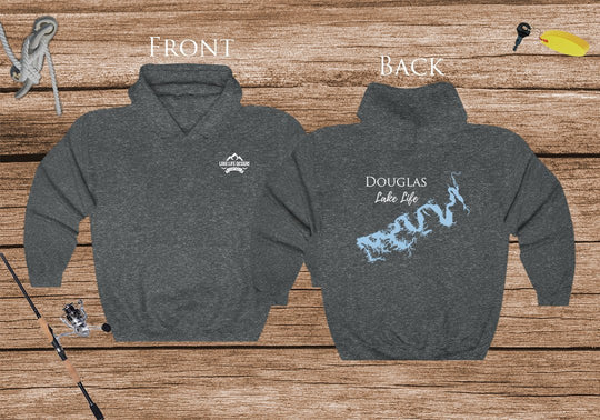 Douglas Lake Life Hoodie - BACK PRINTED - Sweatshirt - Tennessee Lake