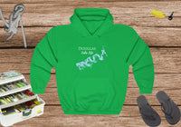 Douglas Lake Hoodie | Douglas Map Hooded Sweatshirt | Douglas Lake Life - Tennessee Lake
