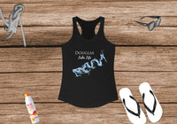 Douglas Lake Life Women's Ideal Racerback Tank - New York Lake