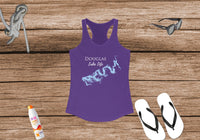 Douglas Lake Life Women's Ideal Racerback Tank - New York Lake