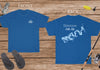 Douglas Lake Life Heavy Cotton Tee - BACK PRINTED -  Lake Douglas - Tennessee Lake