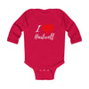 Lake Hartwell Baby Onsie!  I Love Lake Hartwell Infant Long Sleeve Bodysuit - Georgia Lake