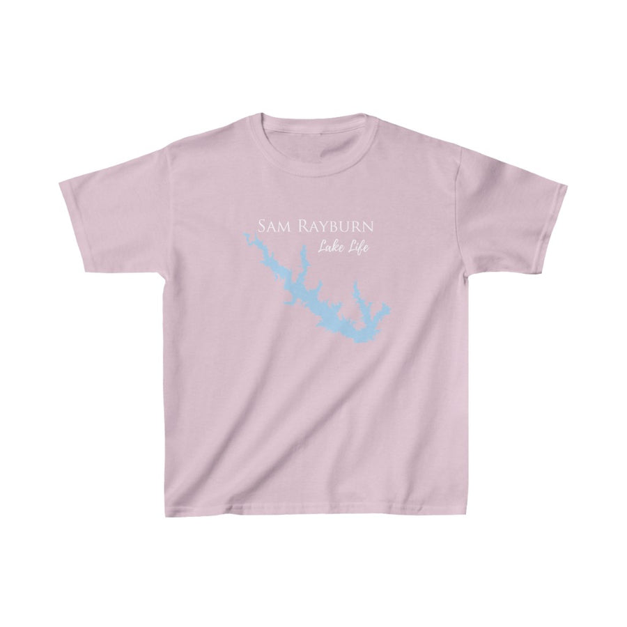 Sam Rayburn Lake Life - Kids Heavy Cotton Tee -  Texas Lake