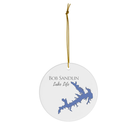 Bob Sandlin Lake Life Ceramic Ornament - Classic Christmas Ornaments -  Texas Lake
