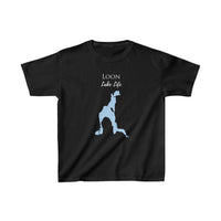 Loon Lake Life - Kids Heavy Cotton Tee - New York Lake