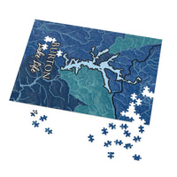 Burton Lake Life Jigsaw Puzzle (252, 500, 1000-Piece) - Georgia Lake