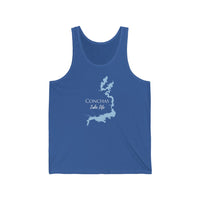 Conchas Lake Life - Unisex Jersey Tank - New Mexico Lake