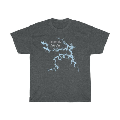 Truman Lake Life Heavy Cotton Tee - Lake Truman - Missouri Lake