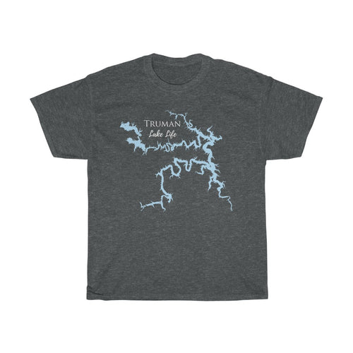 Truman Lake Life Heavy Cotton Tee - Lake Truman - Missouri Lake