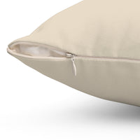 Weiss Lake Life Spun Polyester Square Pillow - Georgia Alabama Lake