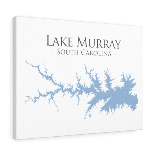 Lake Murray - Canvas Gallery Wrap - Canvas Print - South Carolina Lake
