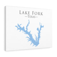 Lake Fork - Canvas Gallery Wrap - Canvas Print - Texas Lake