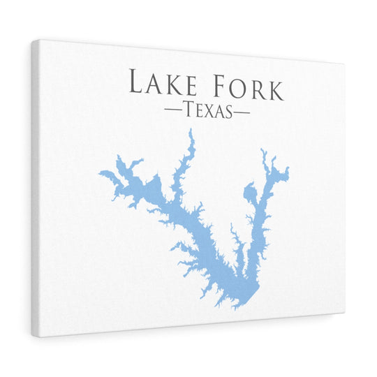 Lake Fork - Canvas Gallery Wrap - Canvas Print - Texas Lake