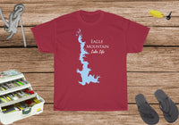 Eagle Mountain Lake Life Heavy Cotton Tee - Texas Lake