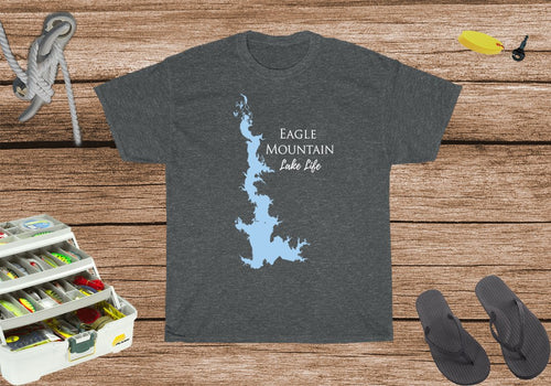 Eagle Mountain Lake Life Heavy Cotton Tee - Texas Lake