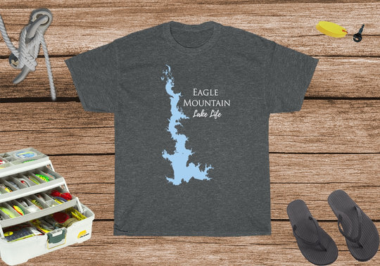 Eagle Mountain Lake Life Heavy Cotton Tee - Texas Lake