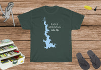 Eagle Mountain Lake Life Heavy Cotton Tee - Texas Lake