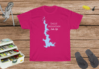 Eagle Mountain Lake Life Heavy Cotton Tee - Texas Lake