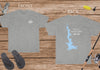 Eagle Mountain Lake Life Heavy Cotton Tee - Front and Back Print - Texas Lake