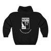 Highway 57 North - Highway to my Happy Place - Priest Lake Hoodie Sweatshirt - Idaho Lake
