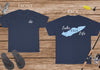 Lake Erie Life - Cotton Short Sleeved - FRONT & BACK PRINTED - Short Sleeved Cotton Tee - Michigan Ontario Ohio Pennsylvania New York Lake