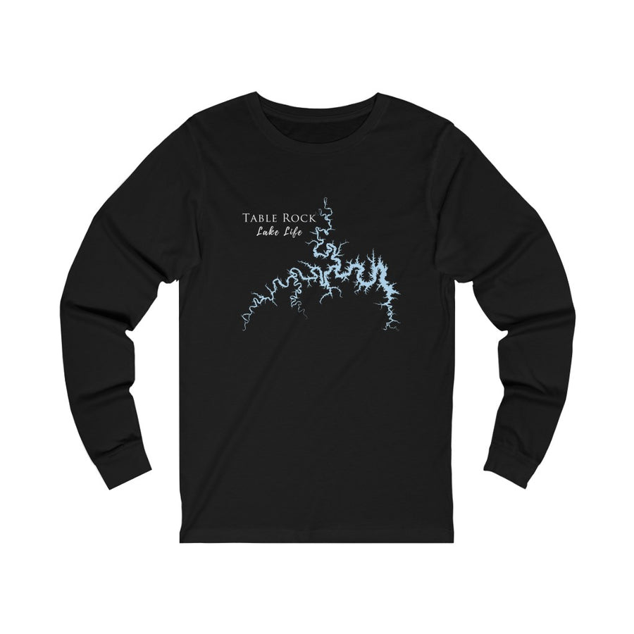 Table Rock Lake Life Unisex Cotton Jersey Long Sleeve Tee - Missouri & Arkansas Lake