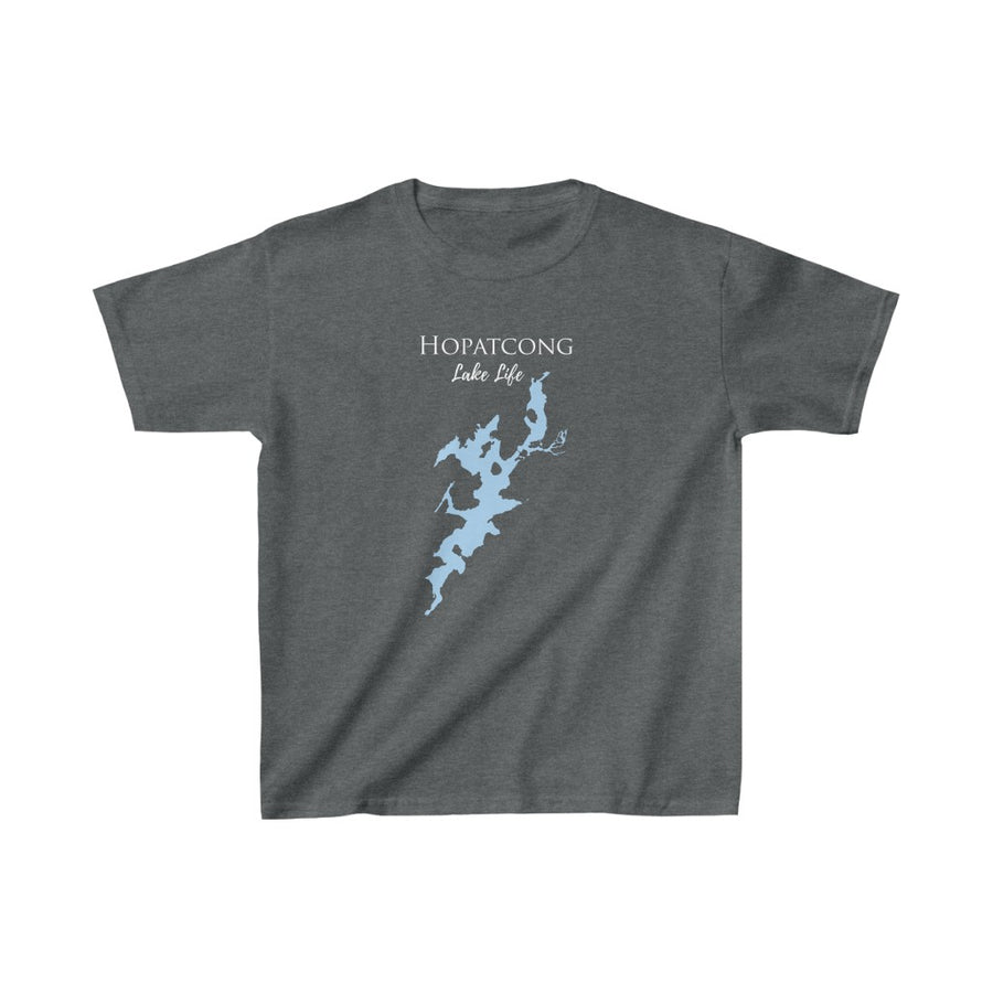 Hopatcong Lake Life - Kids Heavy Cotton Tee - New Jersey Lake