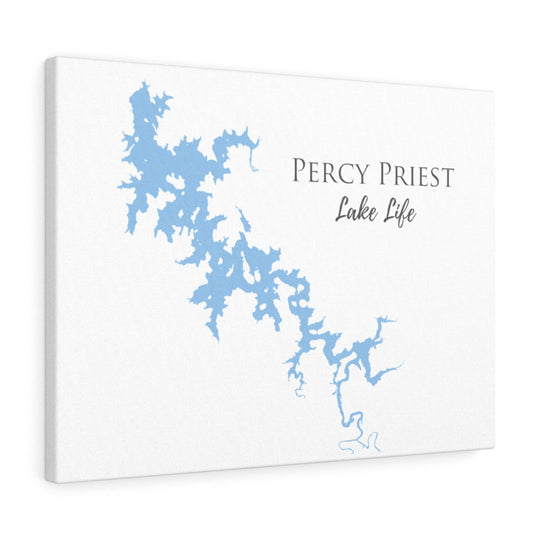 Percy Priest Lake Life  - Canvas Gallery Wrap - Canvas Print - Tennessee Lake
