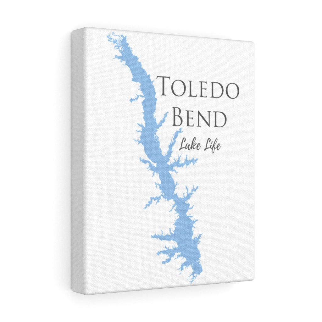 Toledo Bend Lake Life  - Canvas Gallery Wrap - Canvas Print - Texas and Louisiana Lake