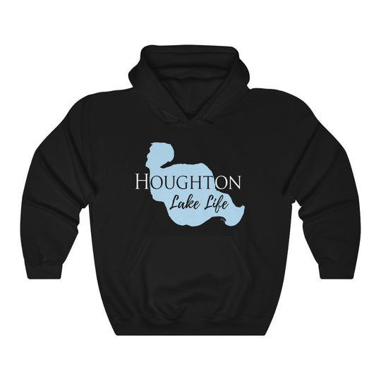 Houghton Lake Hoodie Sweatshirt - Michigan Lake