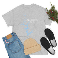 Norfork Lake Life Heavy Cotton Tee - Arkansas and Mississippi Lake