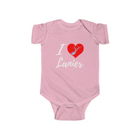 Adorable I Love Lake Lanier Baby Onsie | Cute Lake Lanier Infant Bodysuit Shirt