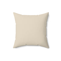 Weiss Lake Life Spun Polyester Square Pillow - Georgia Alabama Lake