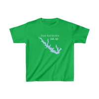 Sam Rayburn Lake Life - Kids Heavy Cotton Tee -  Texas Lake