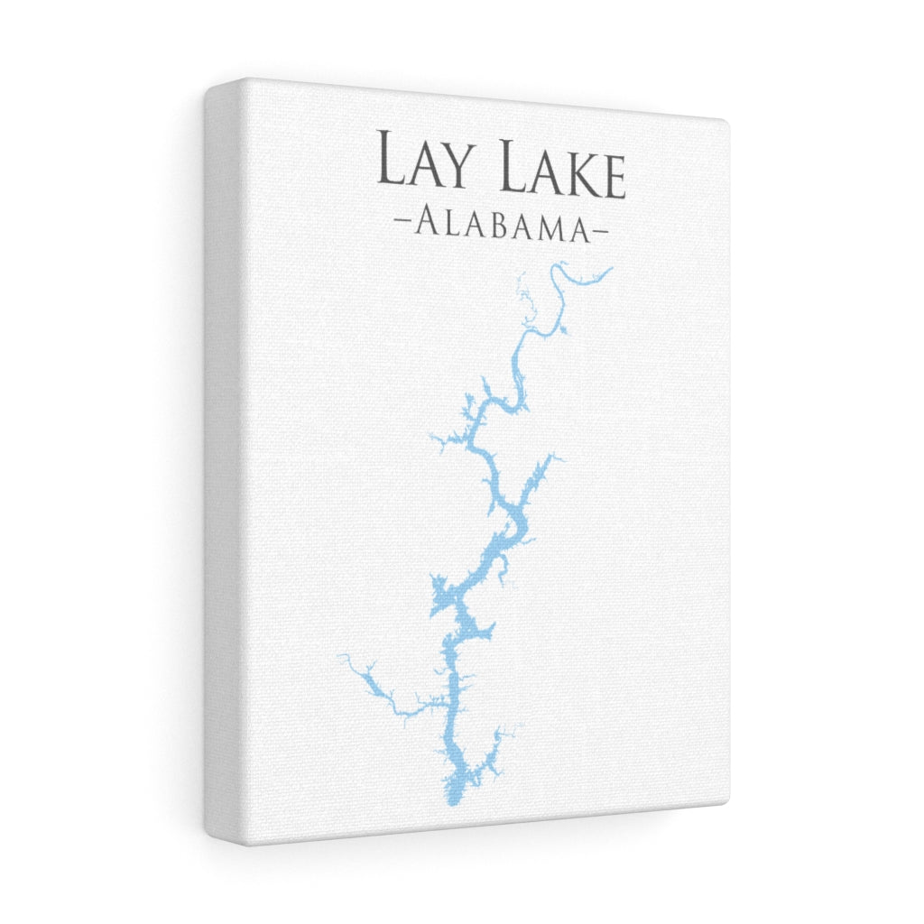 Lay Lake Alabama - Canvas Gallery Wrap - Canvas Print - Alabama Lake