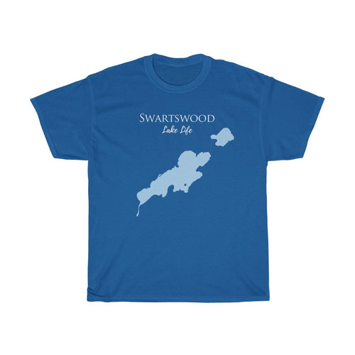 Swartswood Lake Life Heavy Cotton Tee - New Jersey Lake