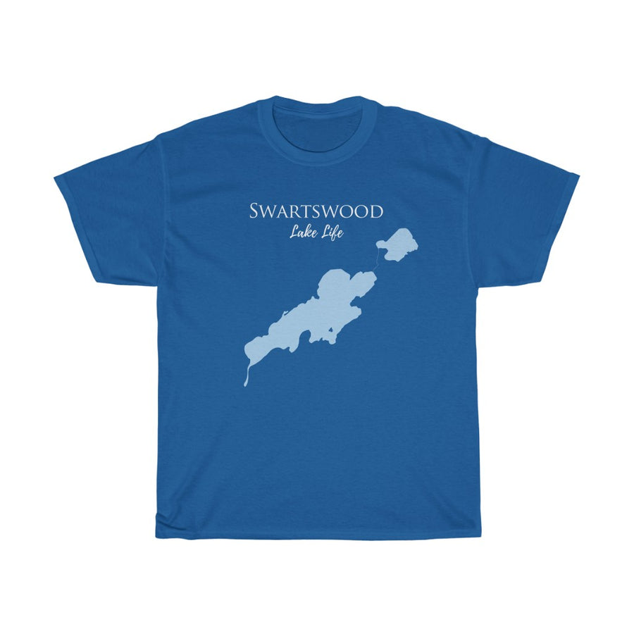 Swartswood Lake Life Heavy Cotton Tee - New Jersey Lake
