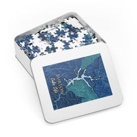 Burton Lake Life Jigsaw Puzzle (252, 500, 1000-Piece) - Georgia Lake