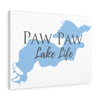 Load image into Gallery viewer, Paw Paw Lake Life  - Canvas Gallery Wrap - Canvas Print - Michigan Lake