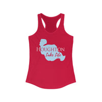 Houghton Lake Life Women's Ideal Racerback Tank - Michigan Lake