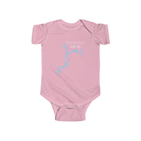 Shelbyville Lake Life - Infant Fine Jersey Bodysuit - Illinois Lake