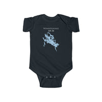 Winnipesaukee Lake Life Infant Fine Jersey Bodysuit - New Hampshire Lake