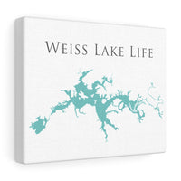 Weiss Lake Life  - Canvas Gallery Wrap - Canvas Print - Georgia Lake