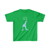 Loon Lake Life - Kids Heavy Cotton Tee - New York Lake