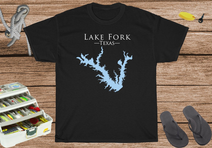 Lake Fork Heavy Cotton Tee - Texas Lake