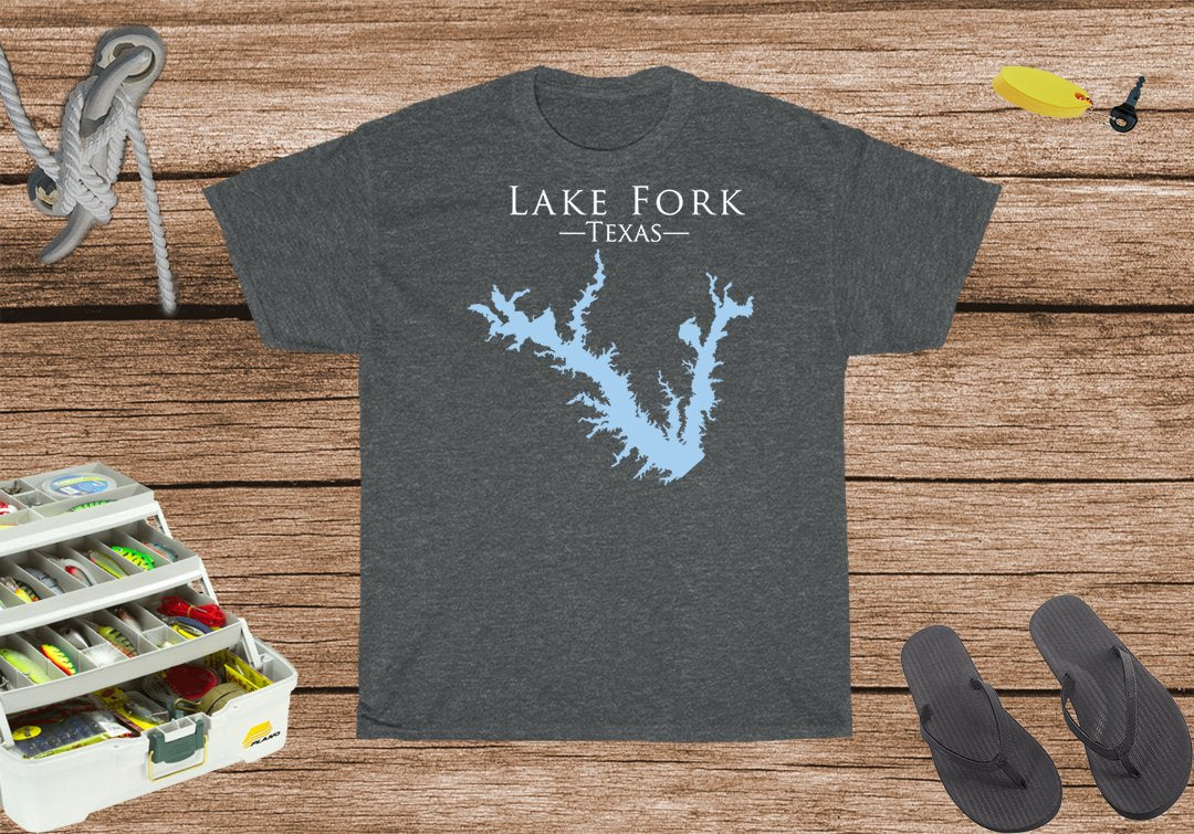 Lake Fork Heavy Cotton Tee - Texas Lake